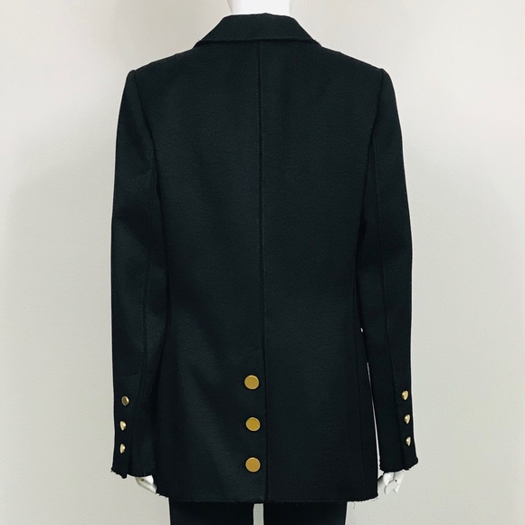 PROENZA SCHOULER asymmetric wool jacquard blazer - Picture 2 of 8